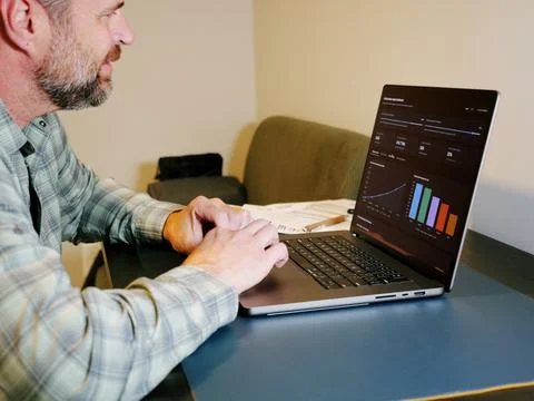 Analysis of AI Data Center Statistics Logistics Stock Photos