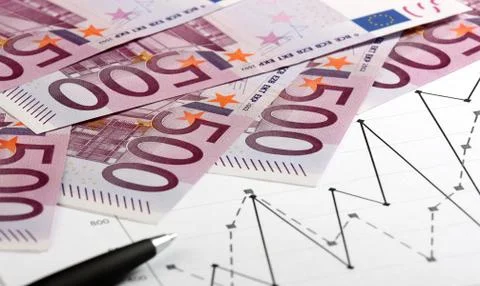 Analysis of business trends Stock Photos
