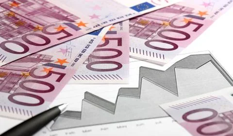 Analysis of business trends Foto stock