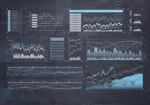 Analysis of data Stock Photos