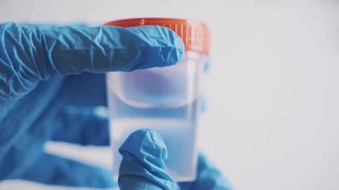 Analysis of drinking water samples Stock Footage 171717075