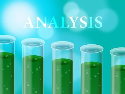  Analysis Experimant Representing Data Analytics And Investigation Stock Illustration
