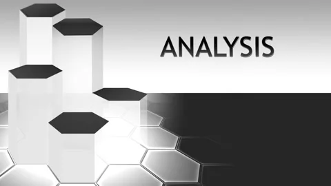 Analysis Graph Abstract Minimal Black and White Animation Stock Footage 139950430