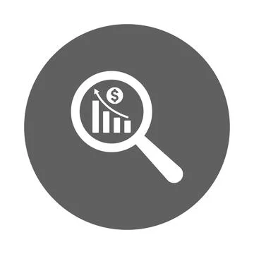 Analysis, growth icon. Stock-Illustration