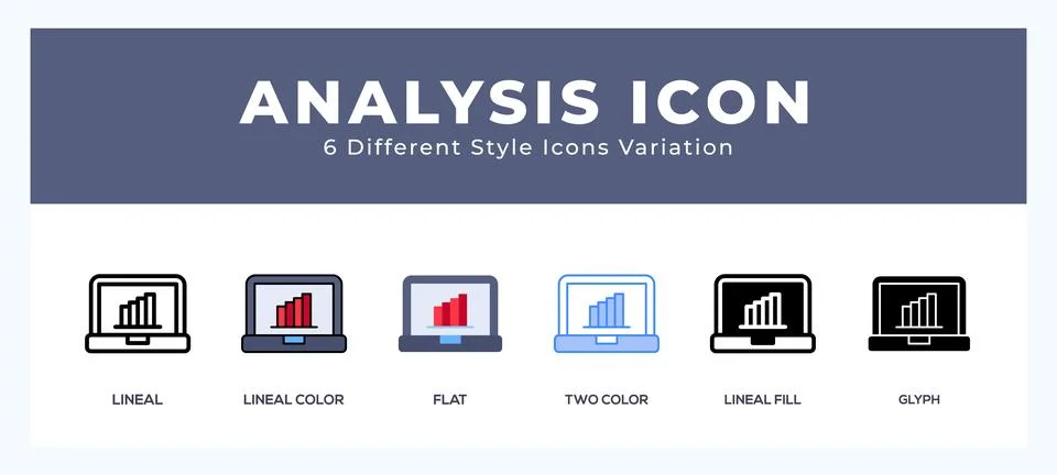 Analysis icon. high quality icon symbol for web design Stock Illustration