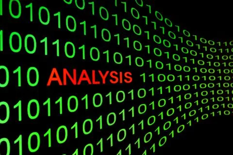 Analysis Illustrazione stock