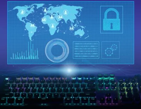 Analysis of incoming data, their processing and application in production and Stock Photos