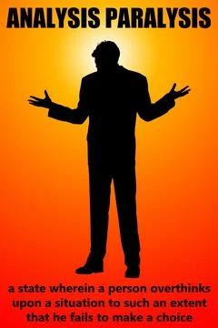 Analysis paralysis Stock Illustration