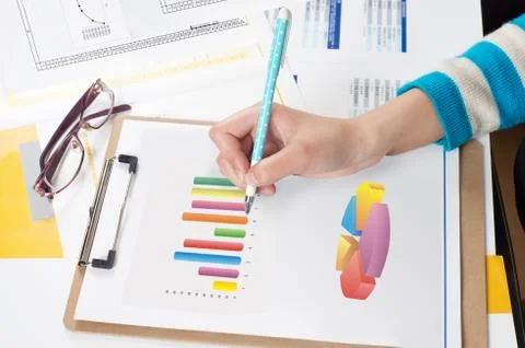 Analysis report Stock Photos