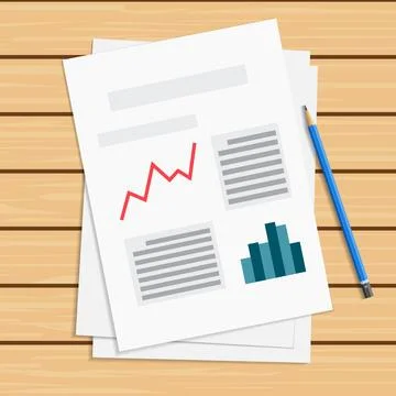 Analysis of statistical data. Research optimization financial infographic, .. Stock Illustration