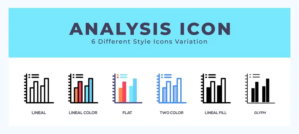 Analysis symbol. logo. icon vector illustration. Stock Illustration