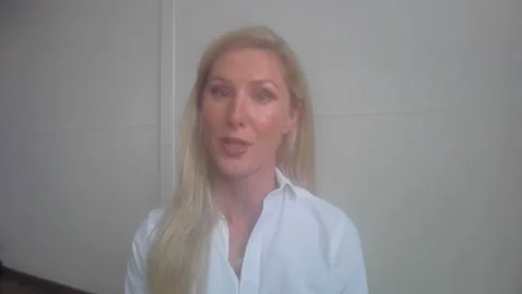 Analyst discusses potential weakening of UK's green commitments  库存影片 250818389