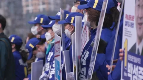 Analysts expect opposition Democratic Party to make significant gains in upc... Vidéo 276731053