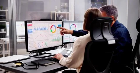 An Analyst's View: Using Data Analytics Stock Photos