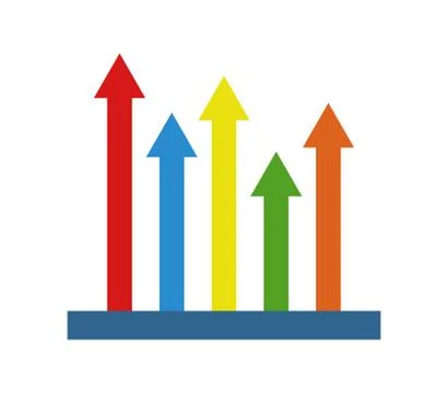 Analytic icon on white background Stock Illustration