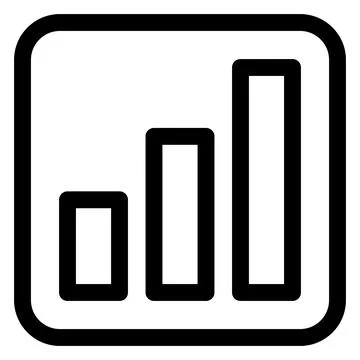 Analytic line icon vector illustration isolated on white background Stock Illustration