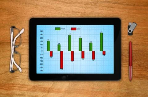 Analytical schedule Stock-Fotos