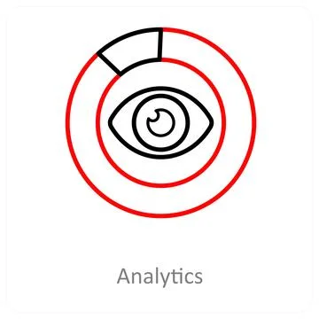 Analytics and Big data icon concept イラスト素材