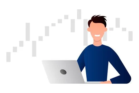 Analytics and data science abstract concept vector illustration. Stock Illustration