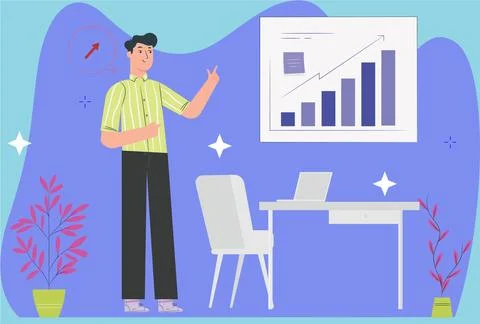 Analytics Concept Illustration Vector Style Illustration Stock Illustration