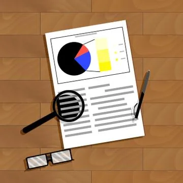 Analytics of data statistics 스톡 일러스트