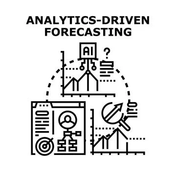 Analytics driven forecasting developing business prediction strategy 库存插图