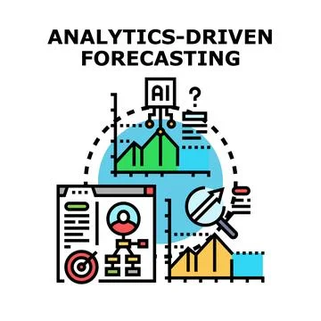 Analytics driven forecasting developing business prediction strategy 库存插图