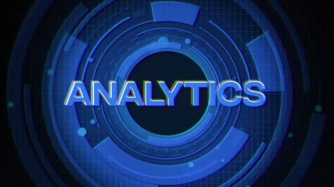 Analytics on Futuristic Cyberspace Background technology Stock Footage 339077313