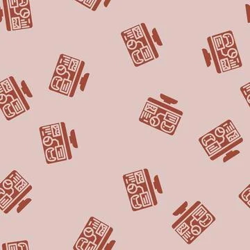 Analytics game development glyph vector seamless pattern Stock Illustration