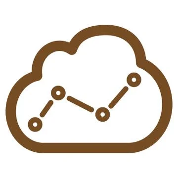 Analytics icon from Business Bicolor Set Stock Illustration