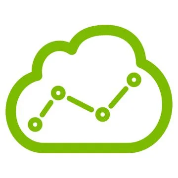 Analytics icon from Business Bicolor Set Stock Illustration