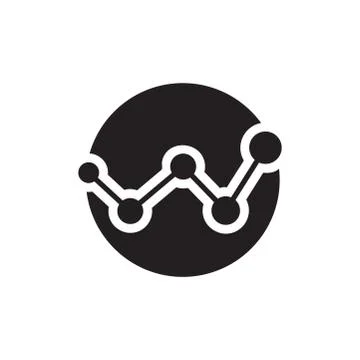 Analytics Icon In Flat Style Vector Icon For Apps And Websites. Black Icon Ve 스톡 일러스트