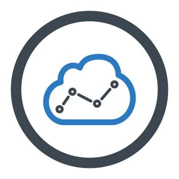 Analytics icon Stock Illustration