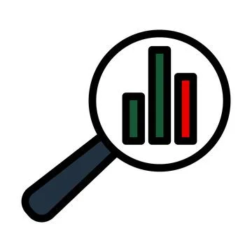 Analytics Icon Stock Illustration