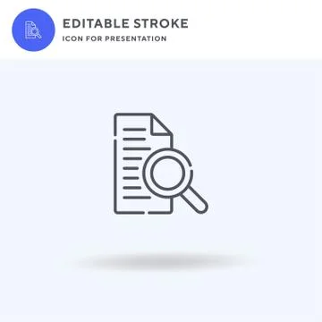 Analytics icon vector, filled flat sign, solid pictogram isolated on white, logo Stock Illustration