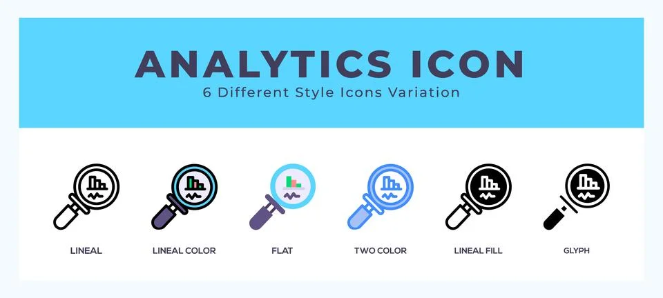 Analytics icon vector for web. and mobile app 스톡 일러스트