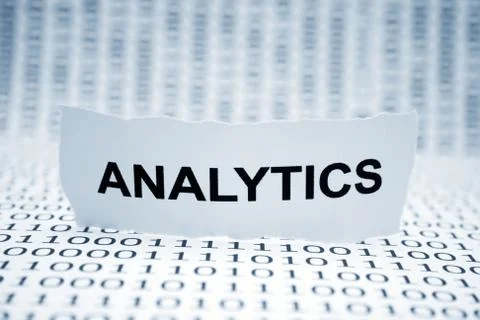 Analytics Illustrazione stock