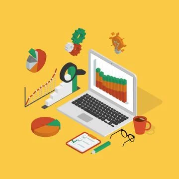 Analytics Stock Illustration