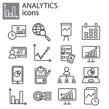 Analytics Stock Illustration