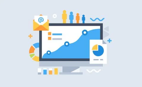 Analytics Stock Illustration