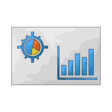 Analytics illustration Stock Illustration
