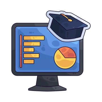 Analytics illustration Stock Illustration