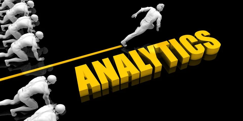 Analytics Leader Stock Illustration