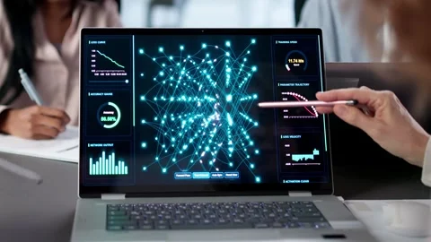 Analytics Learning Research Engineers Stock Footage 321552562
