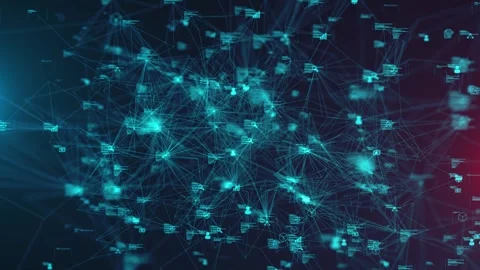 Analytics Security Algorithms Information Technology Network Data Vidéo 302885074