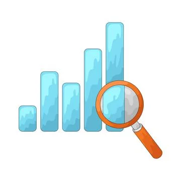 Analytics strategy illustration Stock Illustration