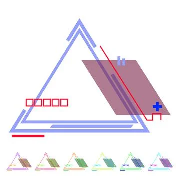 Analytics tech banner cartoon vector graphic イラスト素材