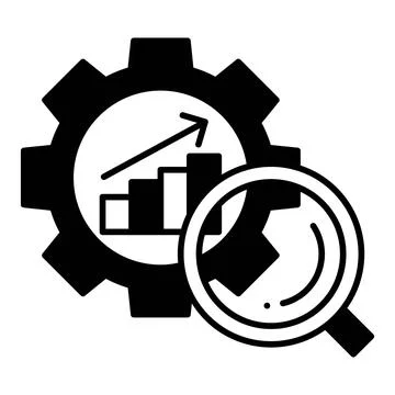 Analyze Dualtone Icon Stock Illustration