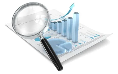 Analyze. Stock Illustration