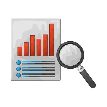 Analyze illustration Stock Illustration